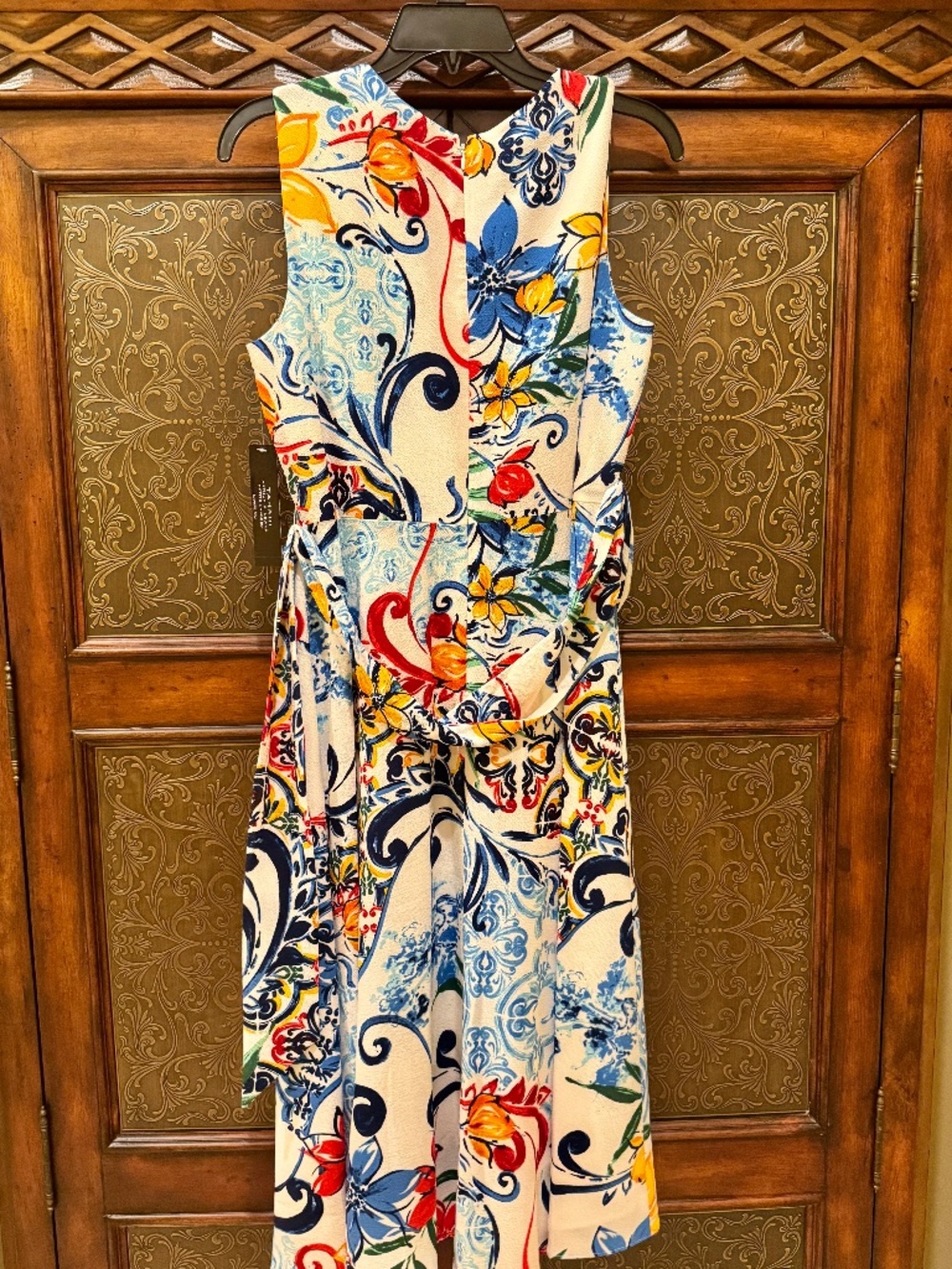 Amalfi Print Polyester Fabric